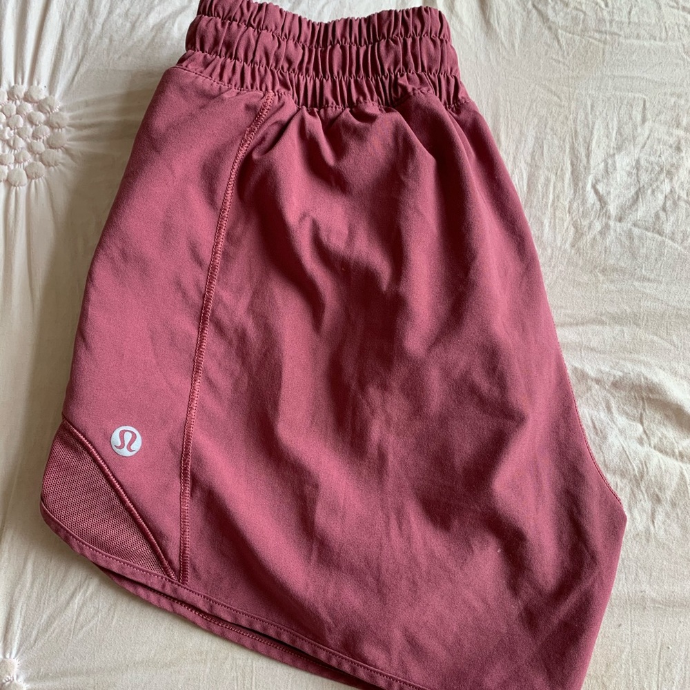 Pink Lululemon Shorts